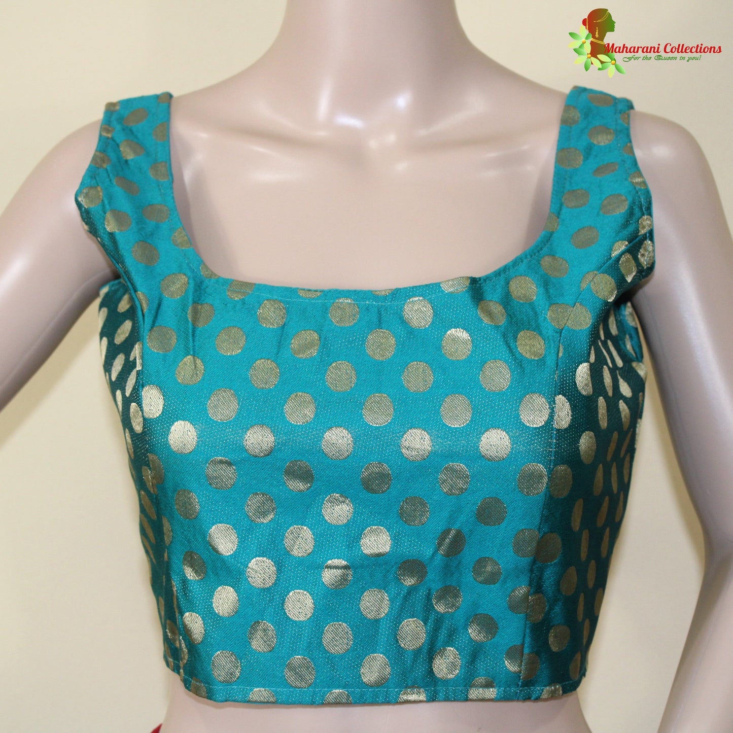 Maharani's Pure Tussar Silk Saree (Silk Mark) - Pine Green (with Stitched Blouse & Petticoat)