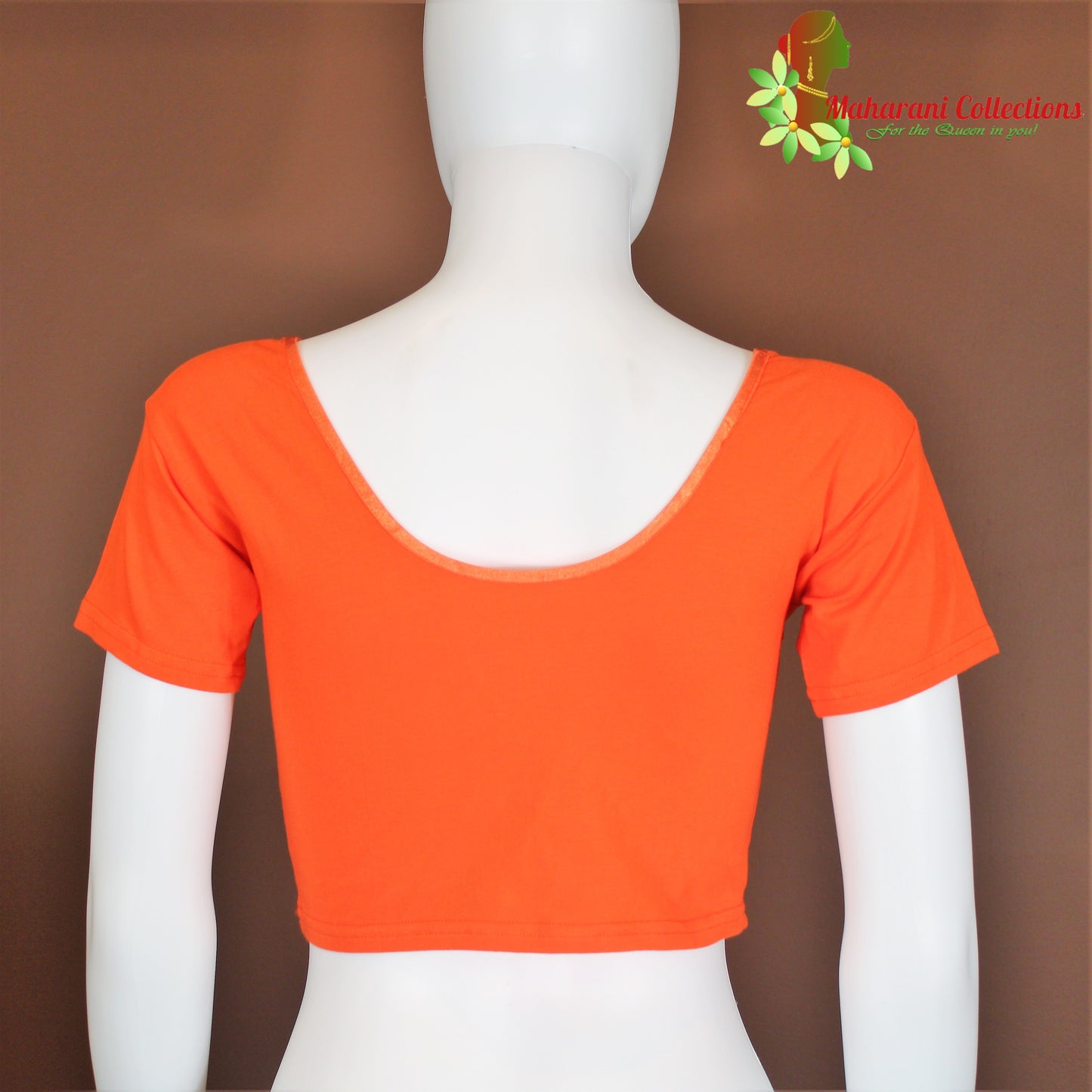 Maharani's Cotton Training Top - Orange