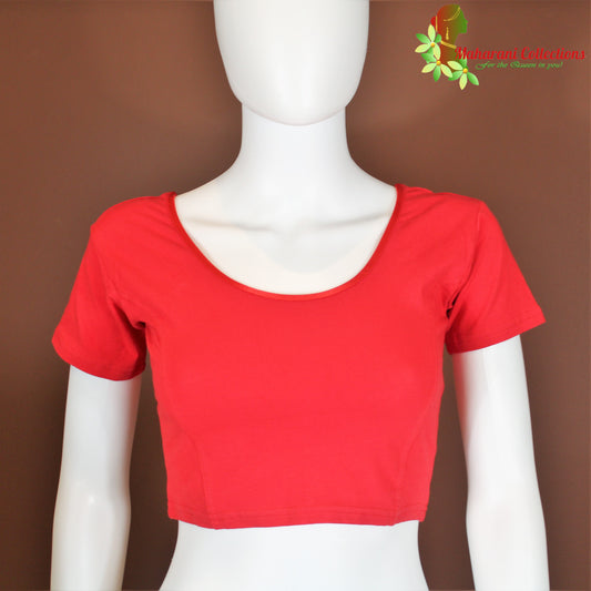 Maharani's Cotton Training Top - Red