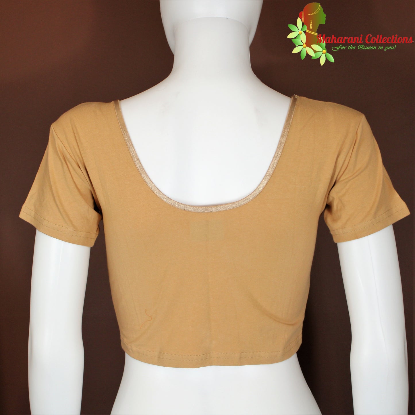 Maharani's Cotton Training Top - Beige