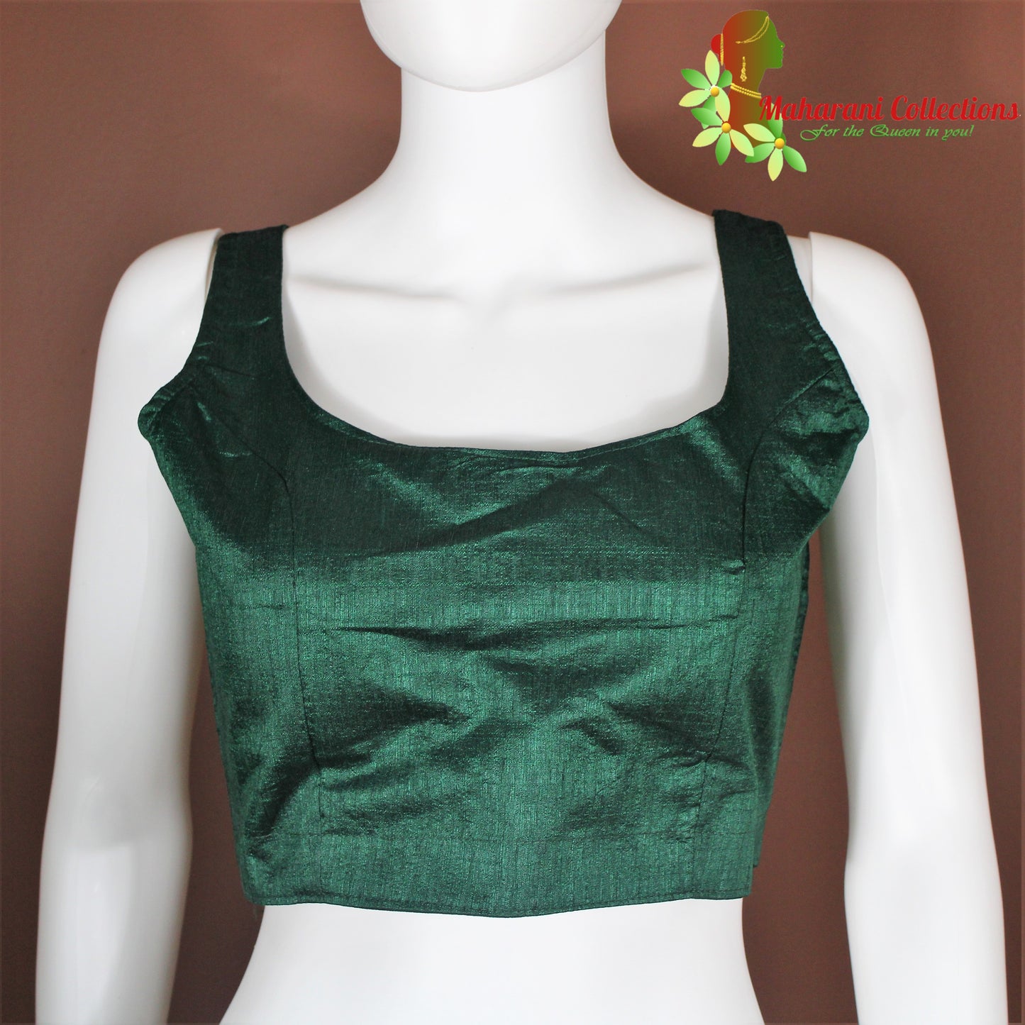 Pure Tussar Silk Saree (Silk Mark) - Red (with Stitched Blouse & Petticoat)