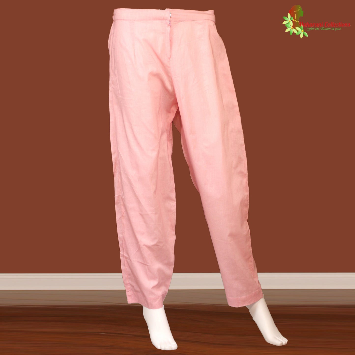 Maharani's Palazzo Suit Set - Peach (M) - Soft Silk