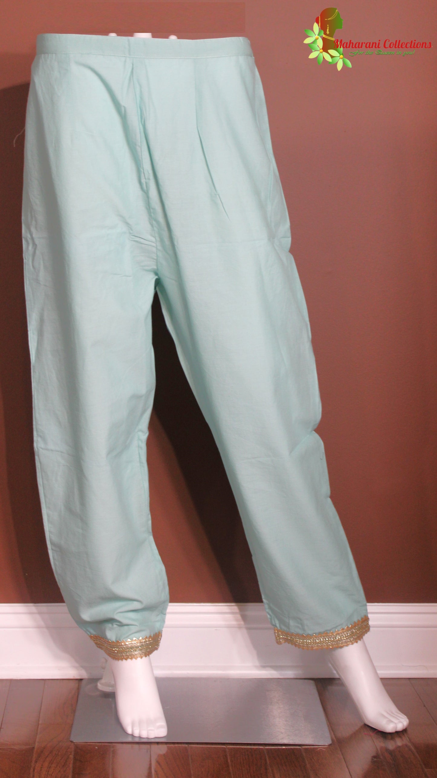 Maharani's Pant Suit - Soft Cotton - Mint (M, L)