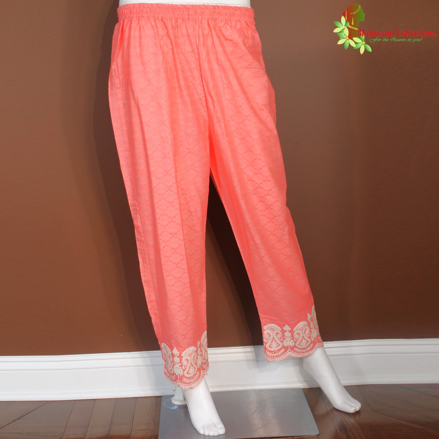 Maharani's Pant Suit - Cotton Silk - Pink (M, L, XL)