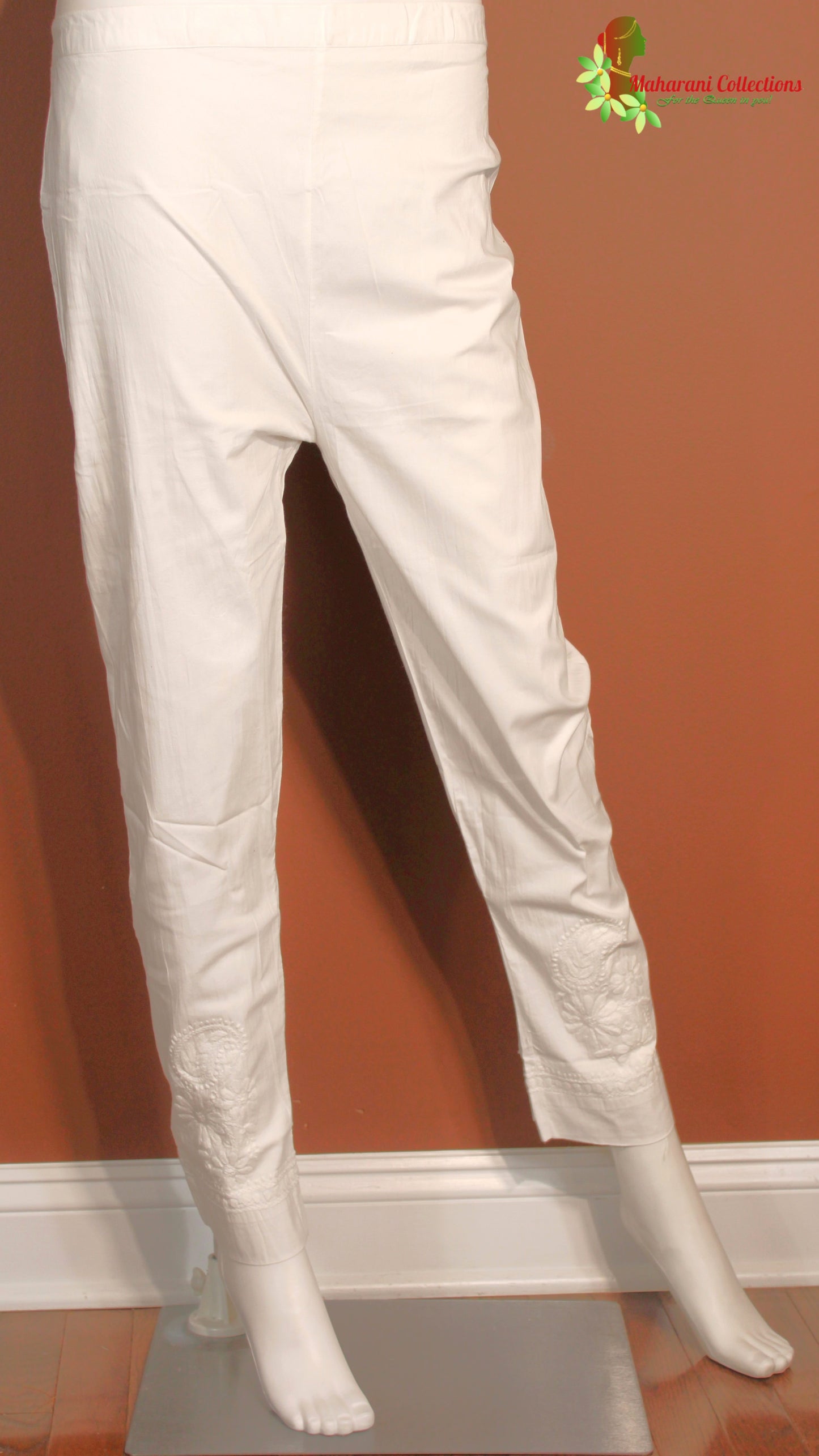 Maharani's Pant Suit - Pure Cotton - Sky Blue (M, L, XL)