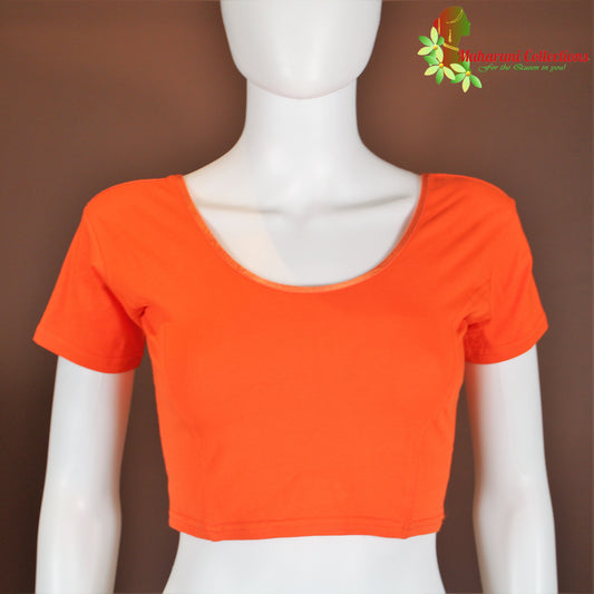 Maharani's Cotton Training Top - Orange