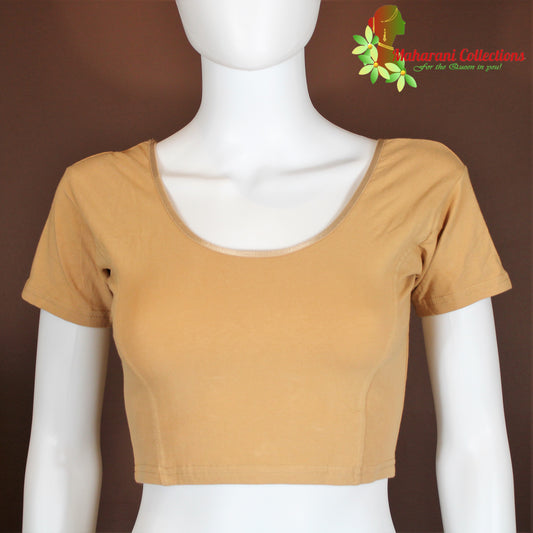 Maharani's Cotton Training Top - Beige