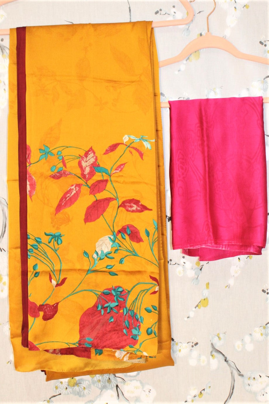 Yellow Satin Silk Saree - The Auspicious Shades