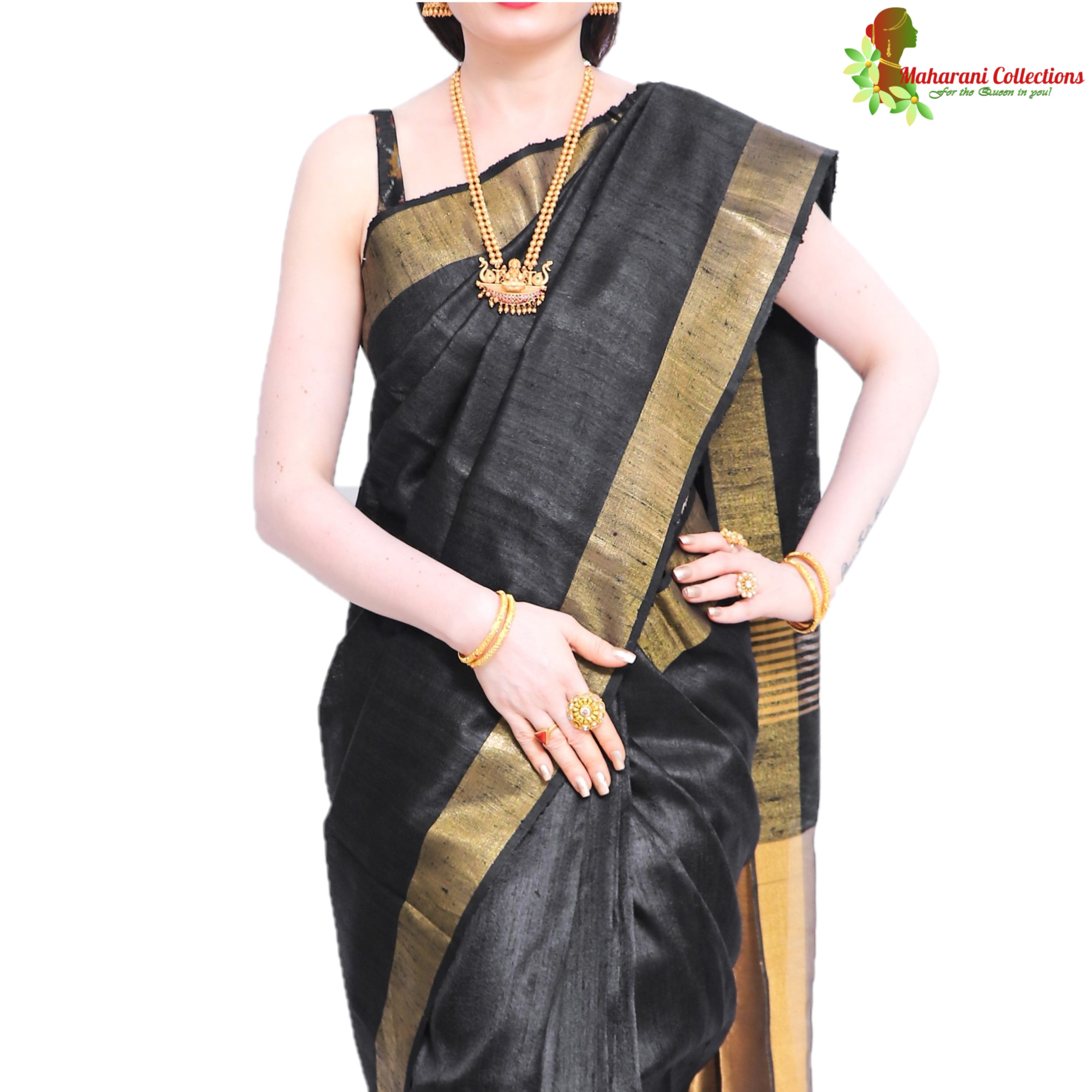 Red Handwoven Pure Tussar Silk Saree at Best Price in Kolkata | Idika'S  Saree Collection