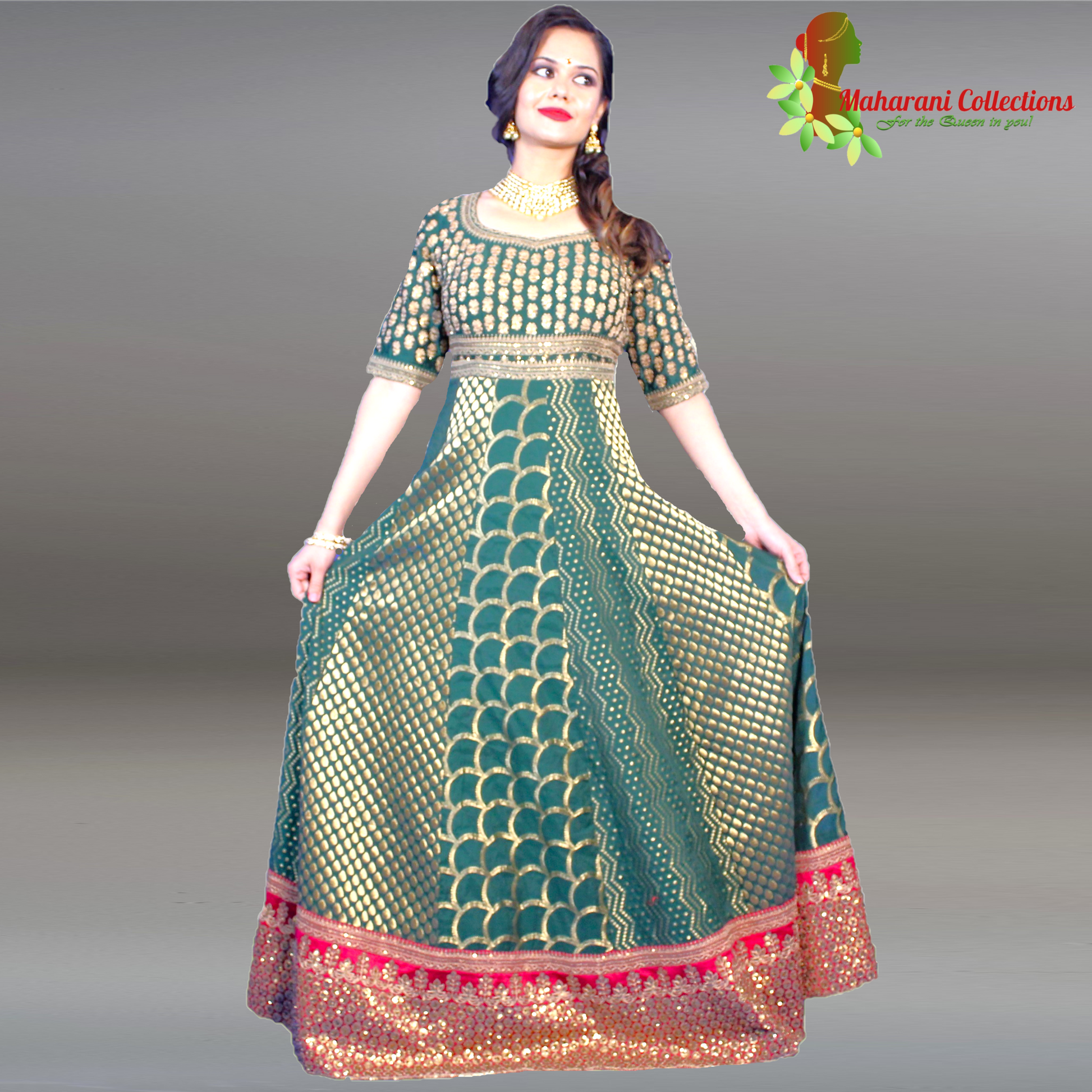 Anarkali gala top